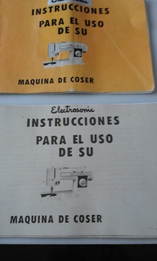Manual de instrucciones para maquina de coser