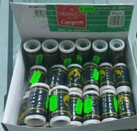 Bobina de hilo Negro para maquina de coser/ 400m/ 100% Algodón