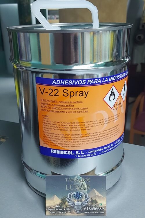 5 Litros/ COLA de ALTA TEMPERATURA/ Para AUTO/Aplicación a PISTOLA Vidycol