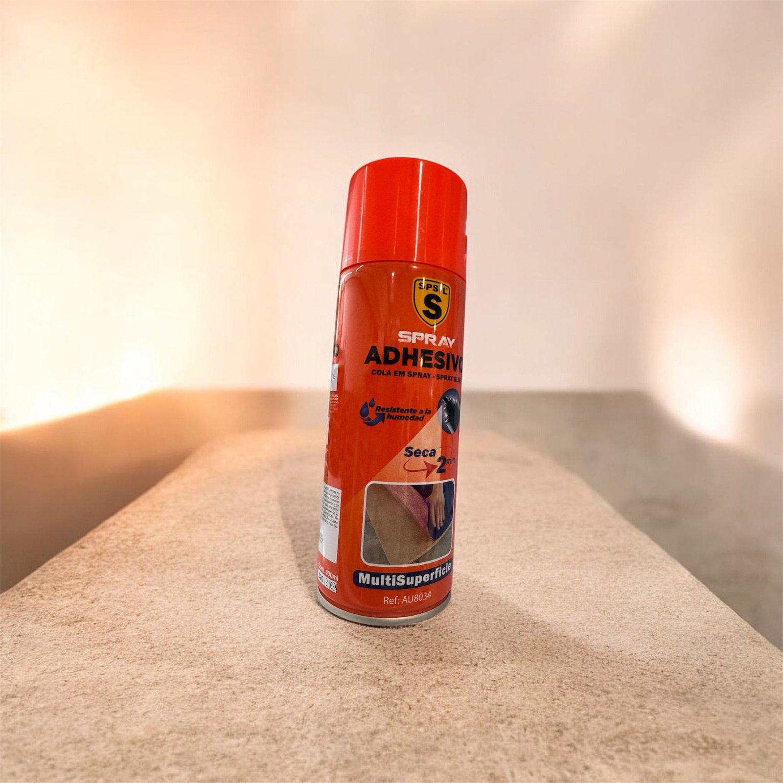Spray Adhesivo Pegamento Multi superficie 400ml - Imagen 2